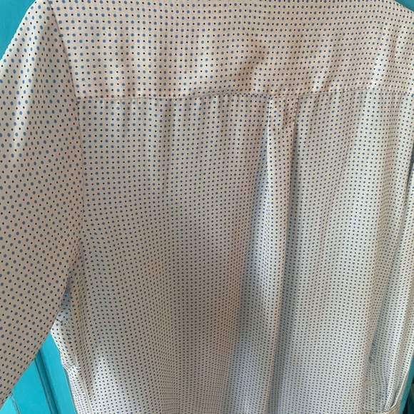 Banana Republic Button Up Collar Shirt - pattern Polka Dot - casual or office - - Picture 11 of 11